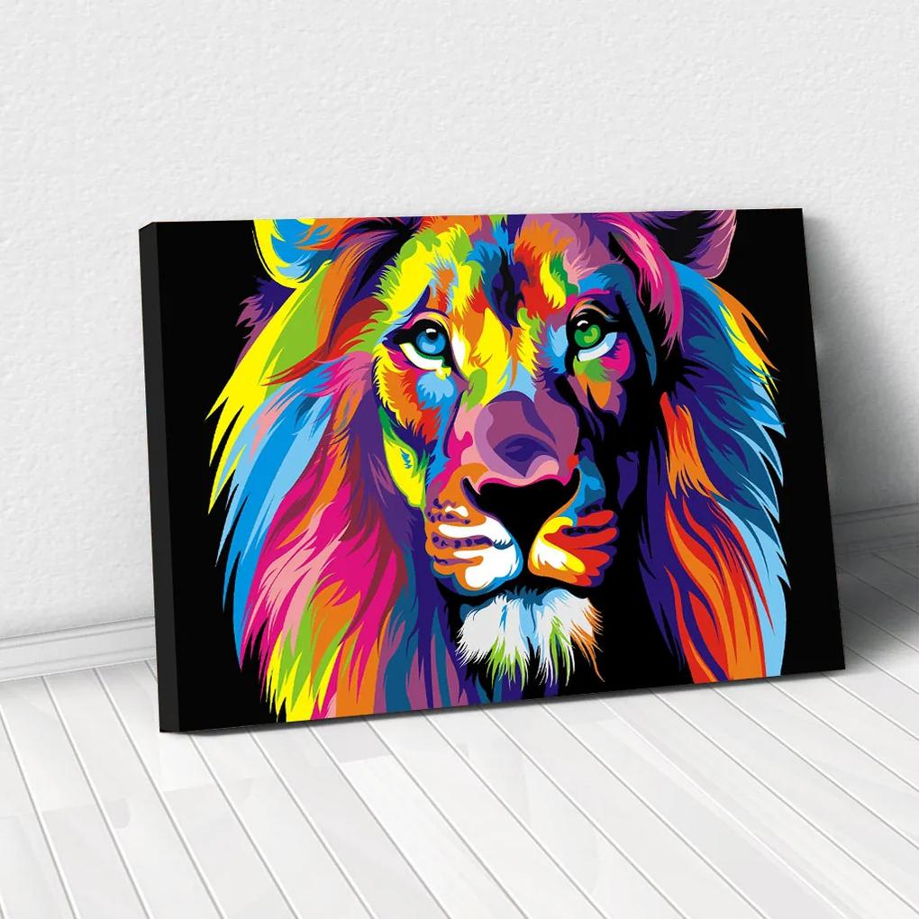 Tablou Canvas - Art Lion 70 x 110 cm