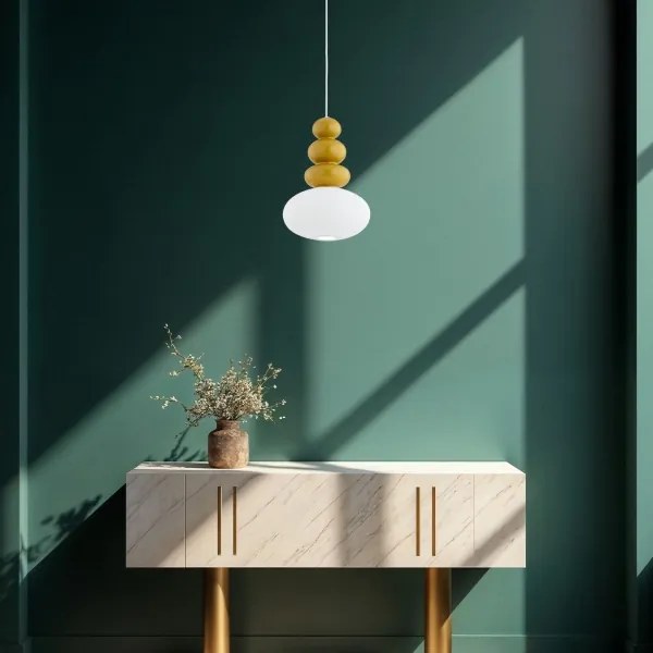 Lustră pe cablu Argon 8821 DIEGO 1xGU10/5W/230V alb/maro