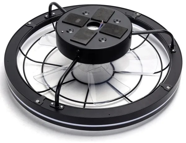 Ventilator LED dimabil de tavan Aigostar LED/40W/230V 2700-6500K negru + telecomandă