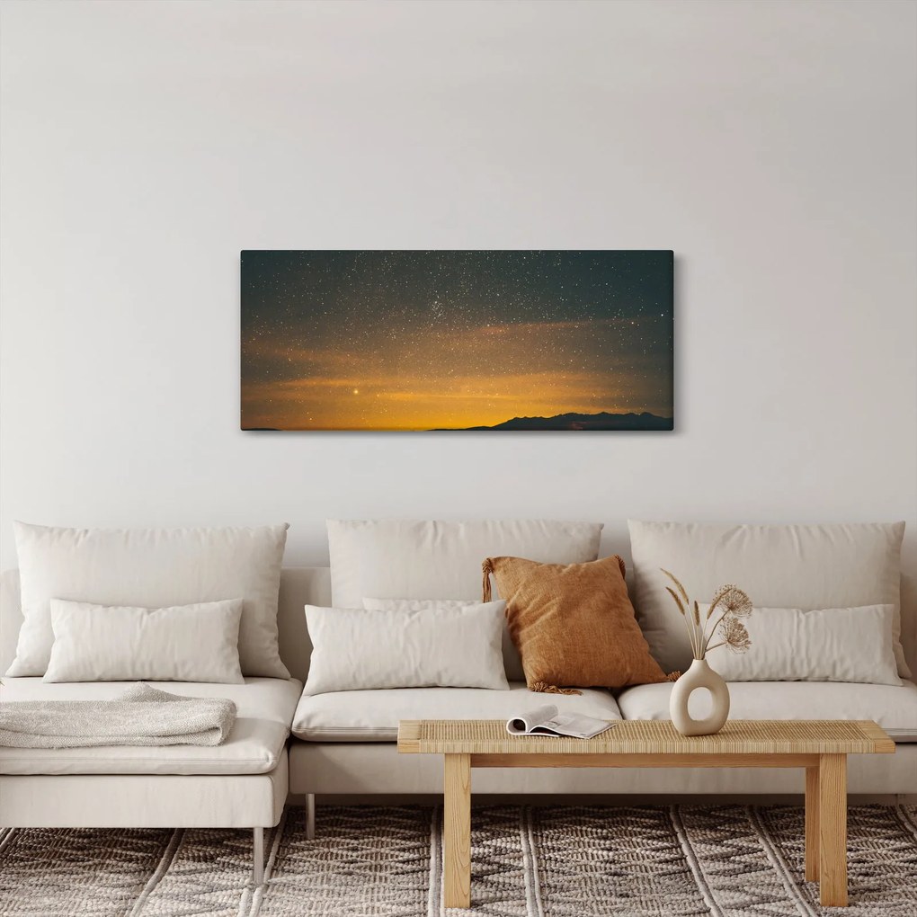 Tablou cu cerul înstelat (120x50 cm)