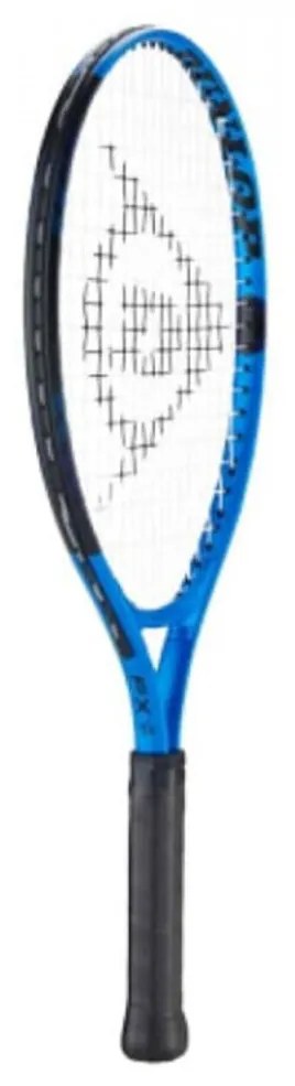 Racheta de tenis pentru copii Dunlop™ FX JR 21 PRO, Din aluminiu, Lungime 53.3 cm, 4-6 ani, Albastru
