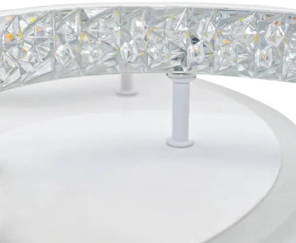 Lustră LED dimabilă aplicată LED/80W/230V 3000-6500K + telecomandă