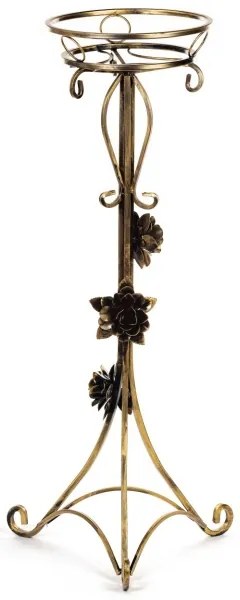 Suport de flori 95x38 cm auriu