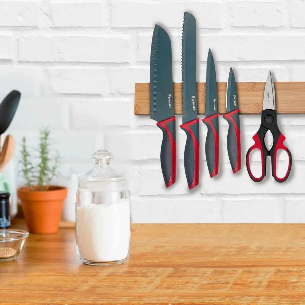 Șină magnetică pentru cuțite Westmark NATURE, 40 x6 x 2 cm