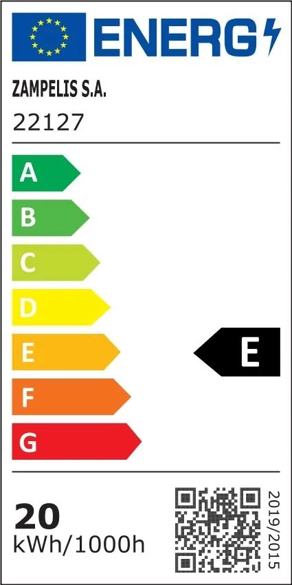 Plafoniera LED design modern Fuir alb