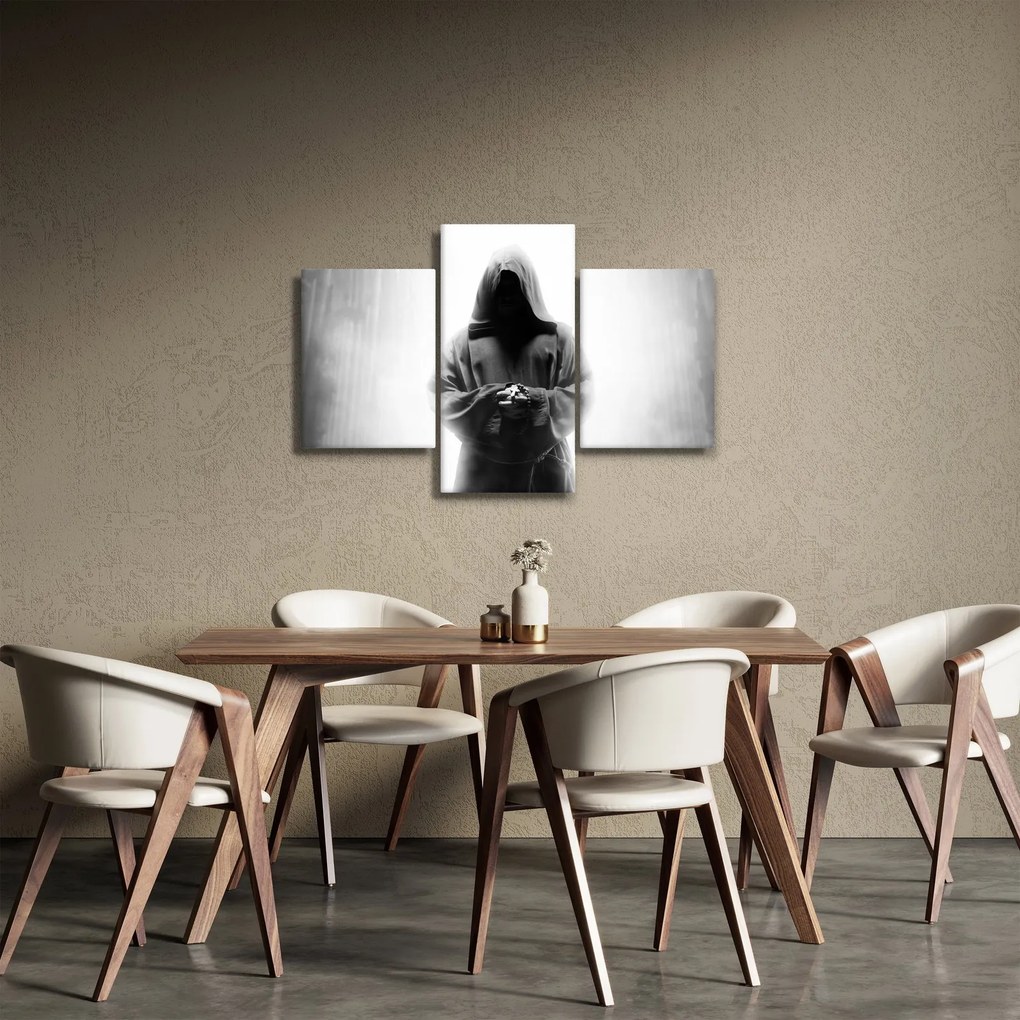 Tablou - Un călugăr într-o mănăstire (90x60 cm)