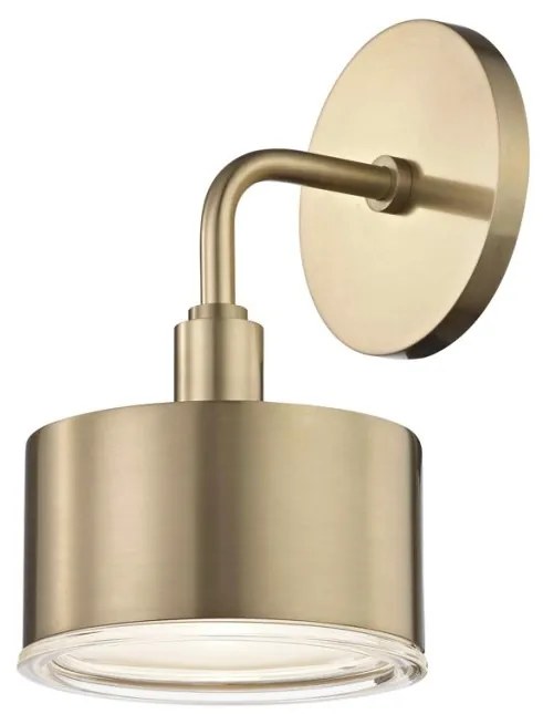 Aplica de perete design modern NORA, alama antichizata