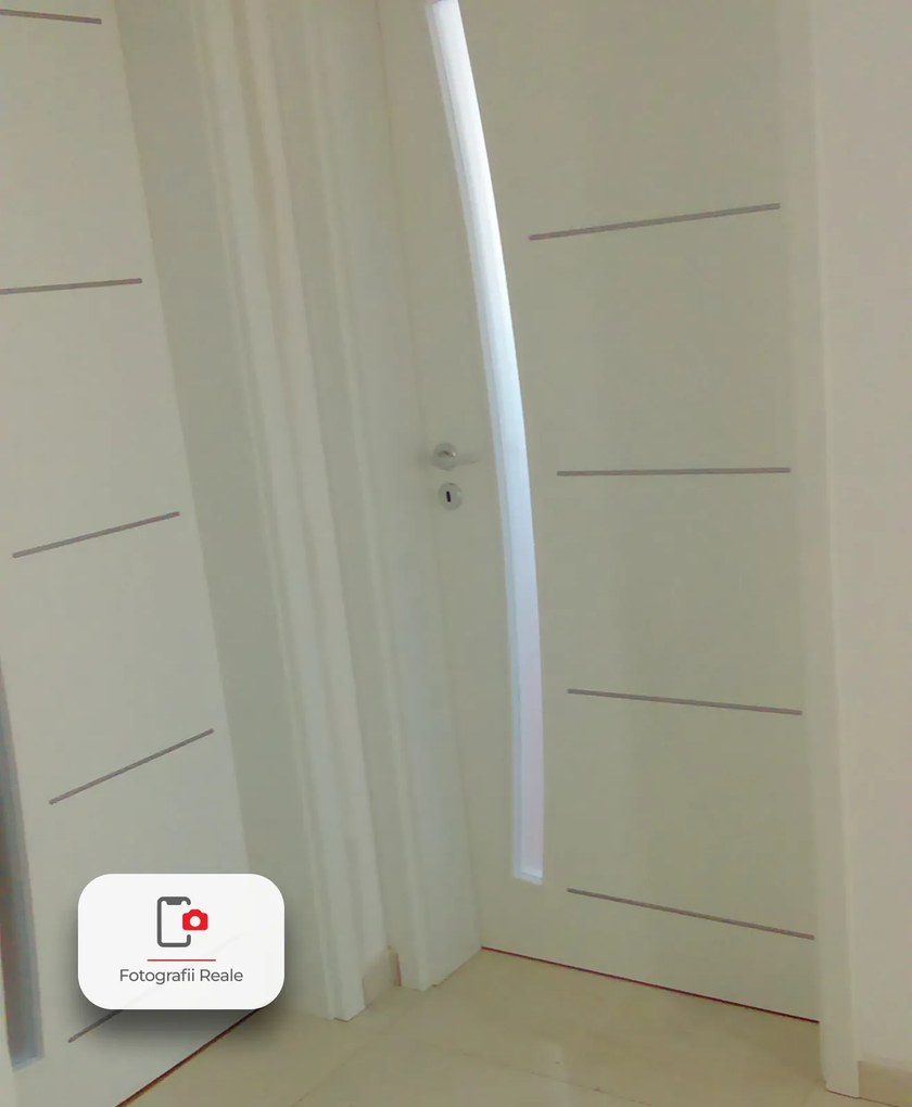 Usa HDF cu toc reglabil din MDF PAL - Colectia PROGRESS 1.1 - Culoare Nuc 160-250 mm, Nuc Clasic, Folie Decor