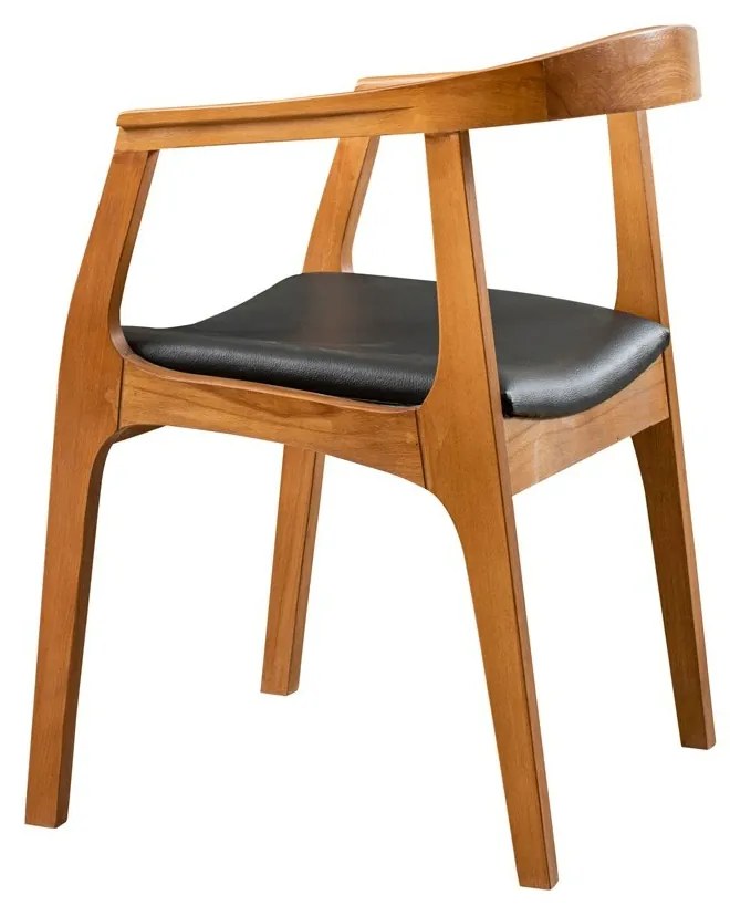 Scaun de sufragerie Albero Black and Walnut