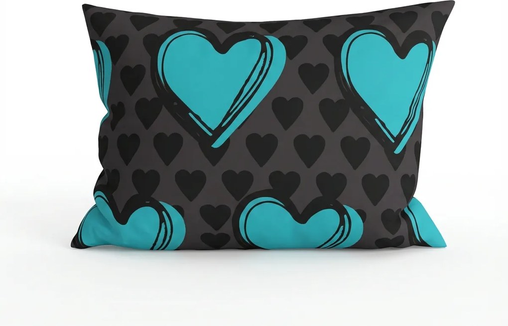 Fata de perna din microfibra KASUGA 50x70 cm, turcoaz