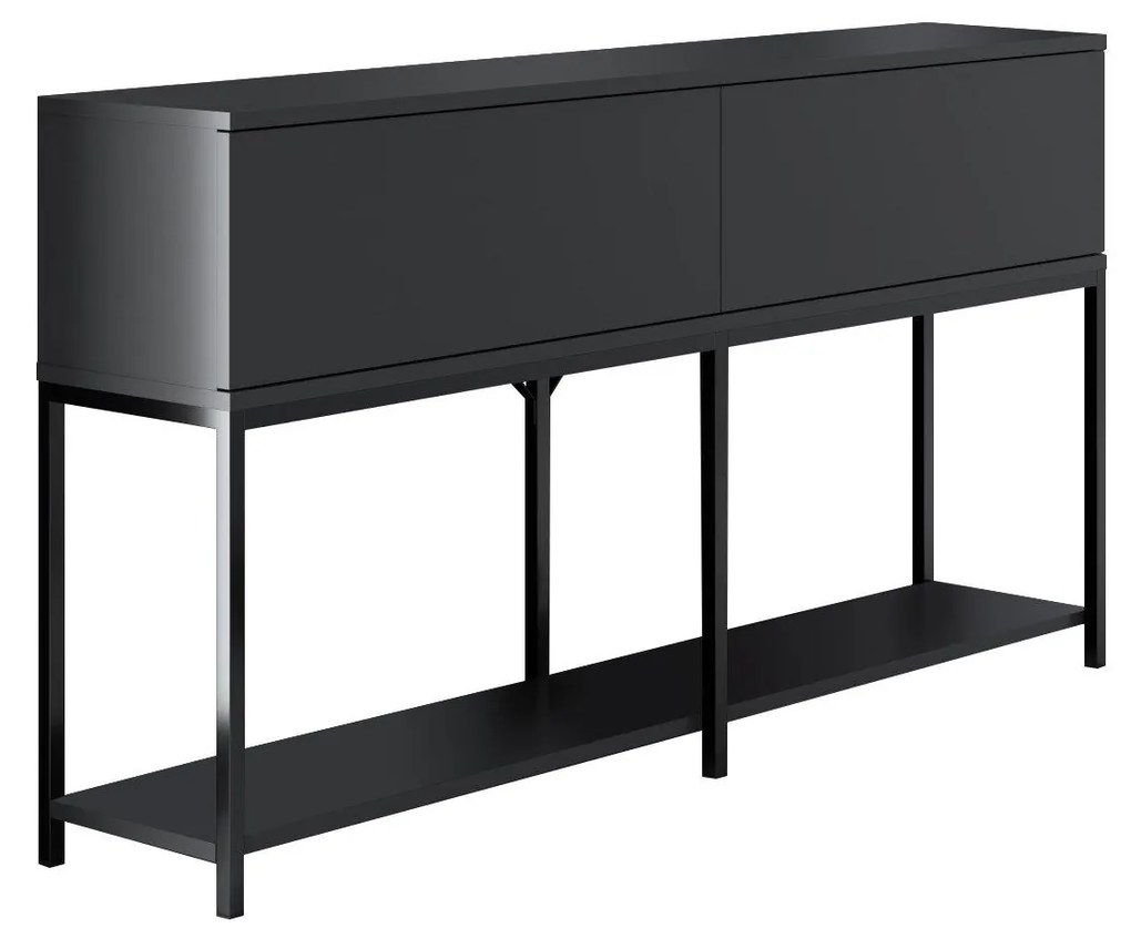 Măsuță consolă Vibubi 1 (antracit + negru) . 1093373
