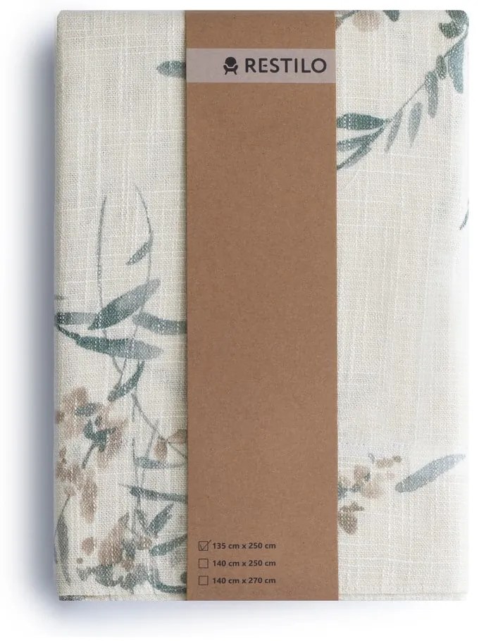 Draperie crem 135x250 cm Ramita – Restilo