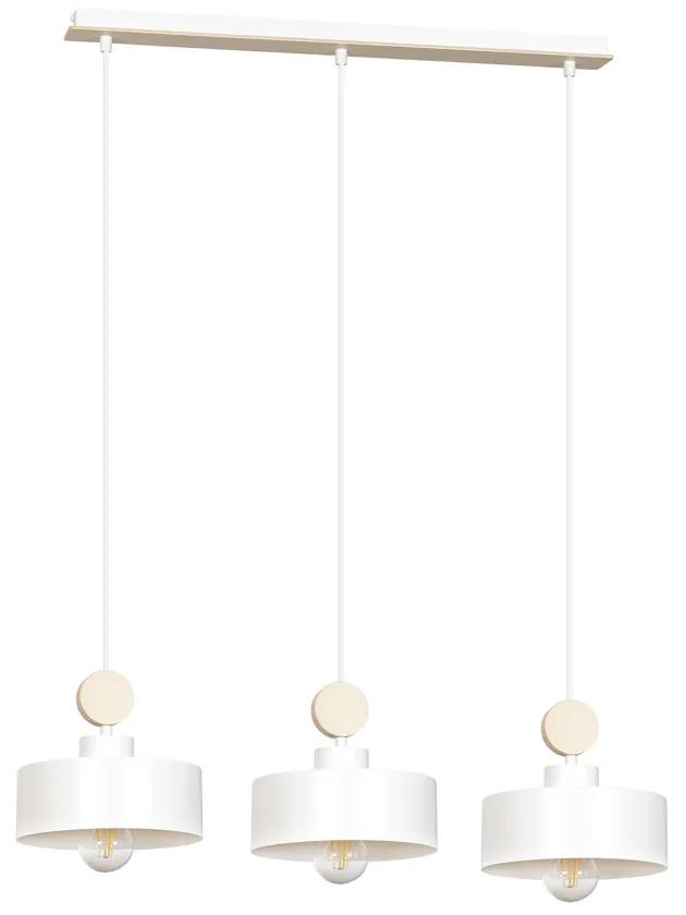 Suspensie Tuniso 3 White 583/3 Emibig Lighting, Modern, E27, Polonia
