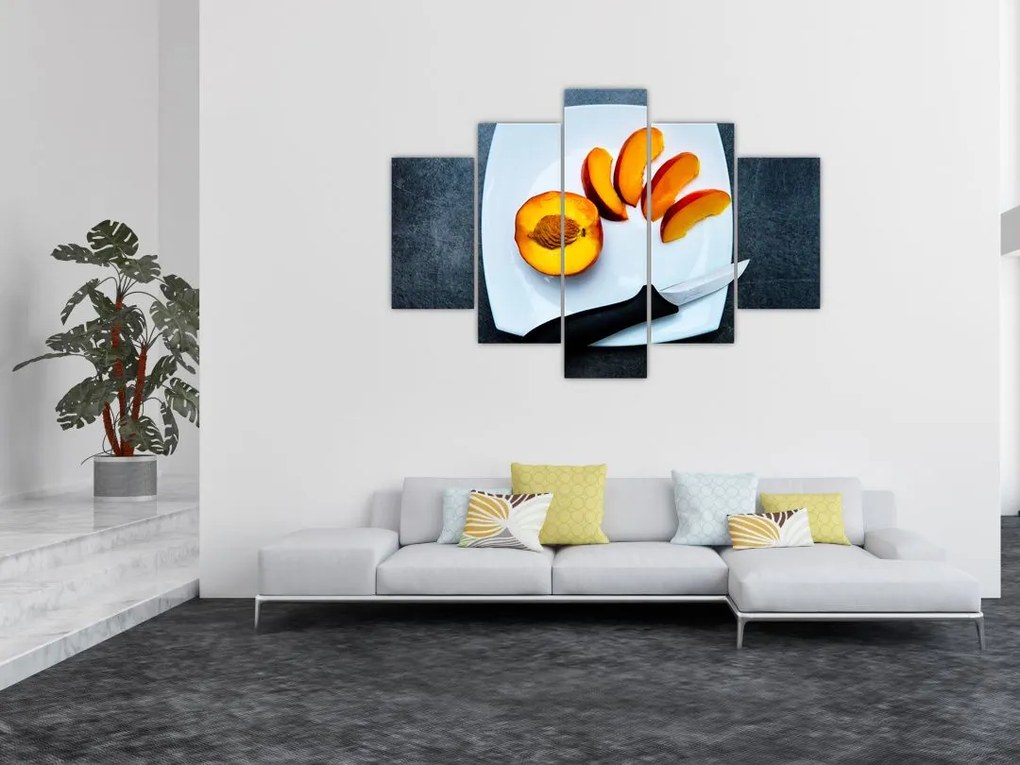 Tabloul cu piersică (150x105 cm)