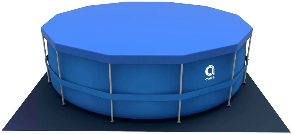 Bazin de grădină cu filtrare 305 x 76 cm