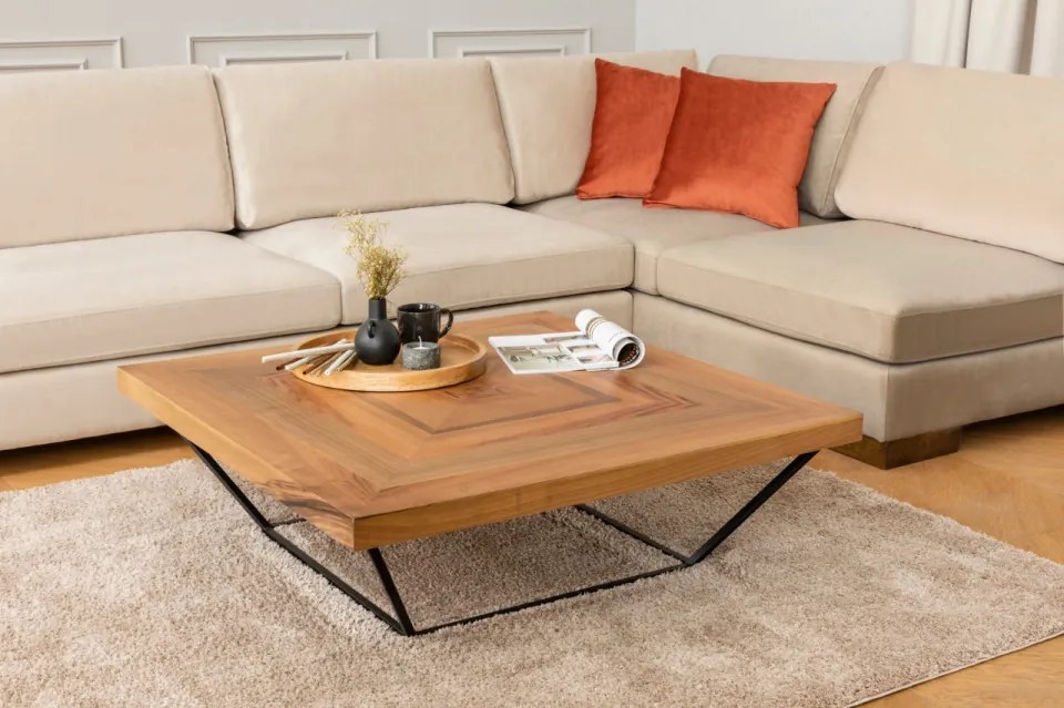 Coltar Tulip Corner Right Without Pouf, Bej
