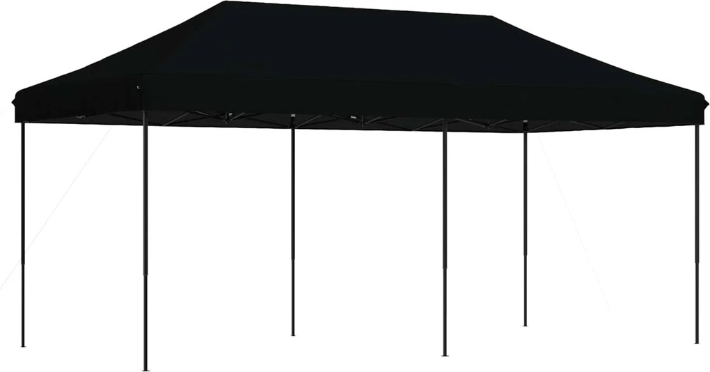 vidaXL Cort pentru Petreceri Negru 292 x 580 x 315 cm Material Oxford