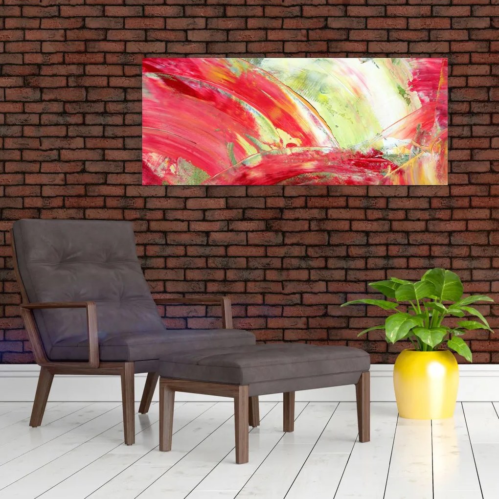 Tablou cu abstracție - pictura (120x50 cm)