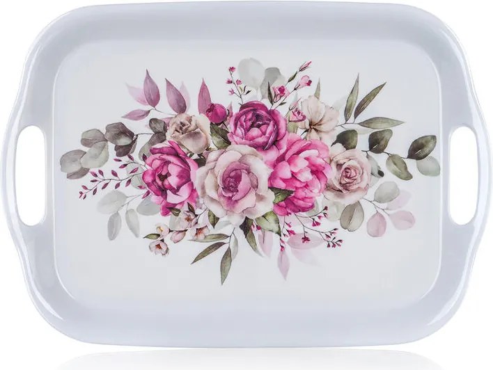 Set de tăvi din melamină ROSES 36 x 25,5 cm 2 buc
