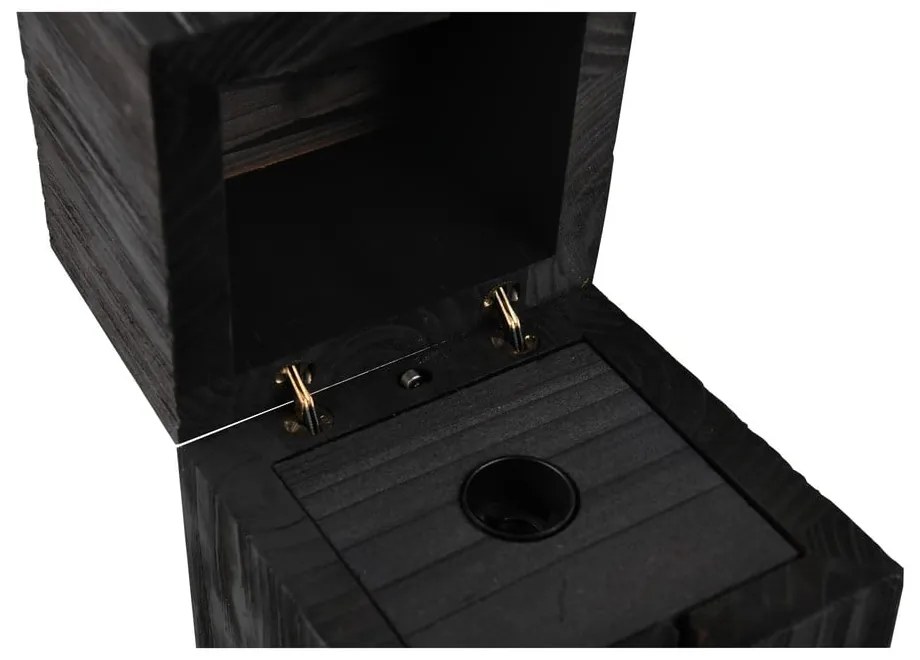 Veioză neagră (înălțime 16 cm) Treasure – Trio