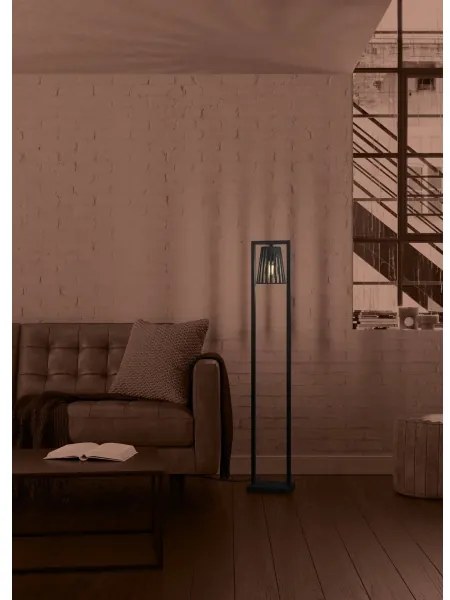 Lampadar Eglo 390006 BOGOTA 1xE27/40W/230V negru
