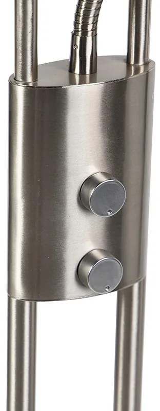 Lampă de podea modernă din oțel cu LED și dimmer - Lexus