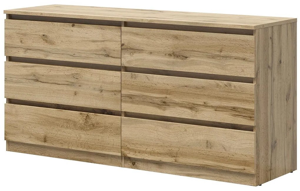 Comodă Tetrix 4 (stejar wotan) . Promo -44%. 1098484