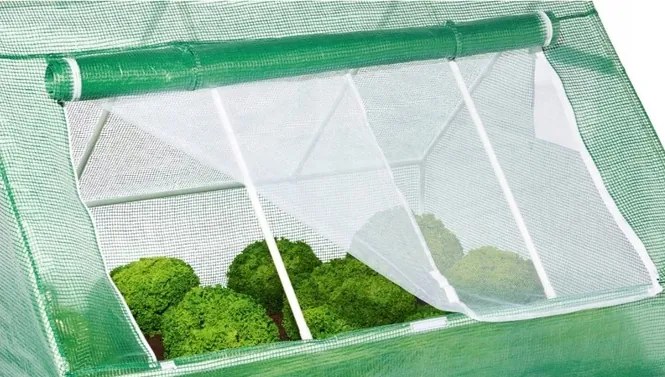 Tavă practică de grădină din folie de aluminiu cu dimensiuni 180 x 140 x 94 cm