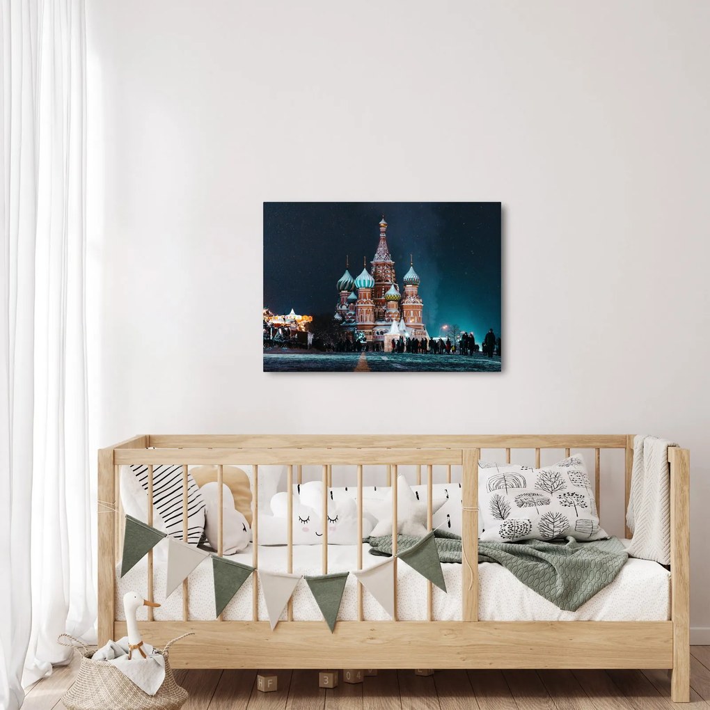 Tablou construcției din Rusia (70x50 cm)