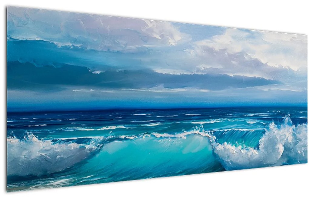 Tablou - Valul mării (120x50 cm)