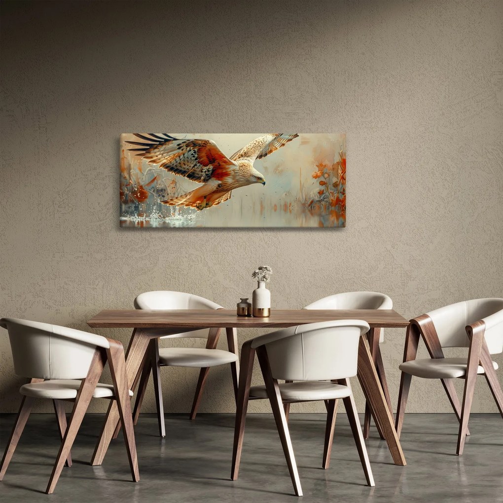 Tablou - Pasăre de pradă (120x50 cm)