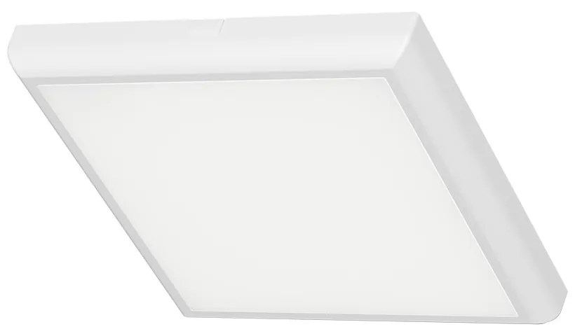 Plafoniera LED BP04-72080, patrata, 20W, 2000lm, lumina calda+neutra+rece, IP20, alba, Braytron