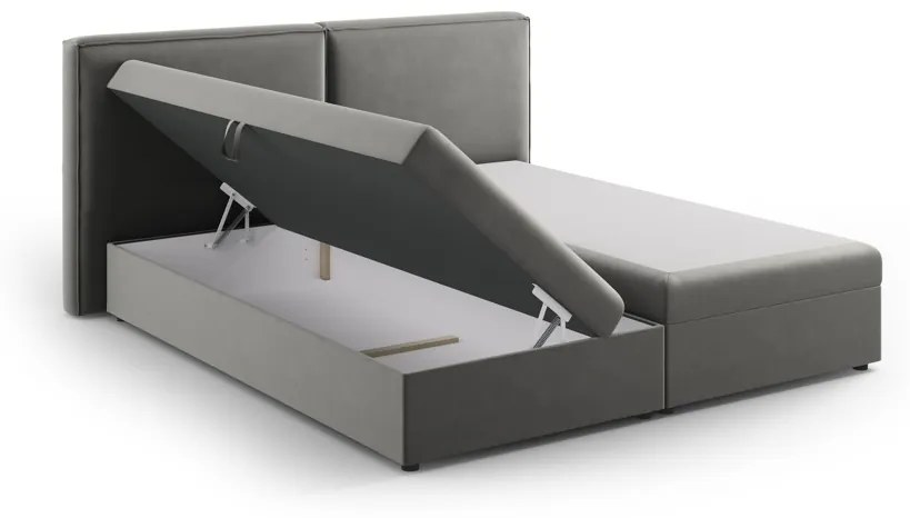 Pat boxspring Arendal 160x200 cm catifea