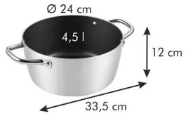 Tescoma Oală GrandCHEF, 24 cm