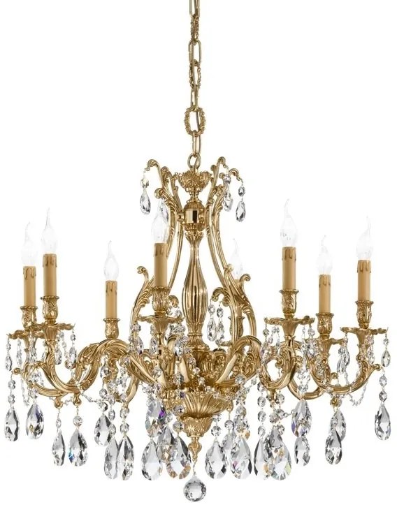 Candelabru 8 brate LUX cu cristale Scholer, Versailles