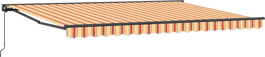 vidaXL Cadru de copertină Manual Multicolour 450 × 300 cm