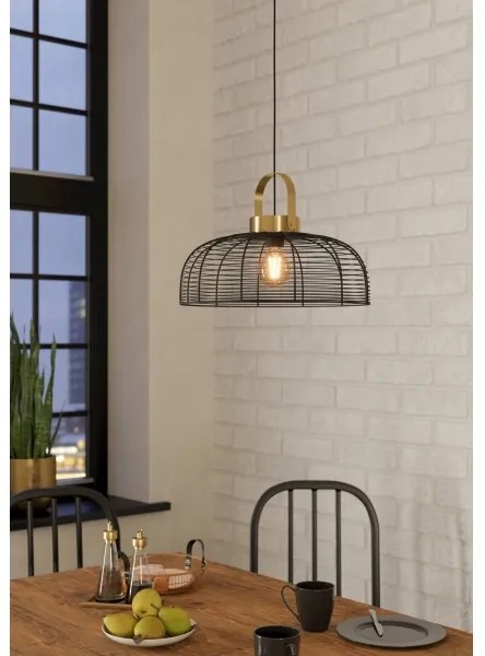 Lustră pe cablu Eglo 43964 ROUNDHAM 1xE27/40W/230V d. 45 cm