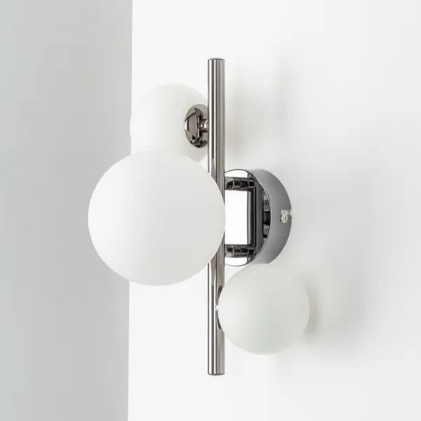 Aplică LED Brilagi MILLA 3xG9/3W/230V crom lucios/alb