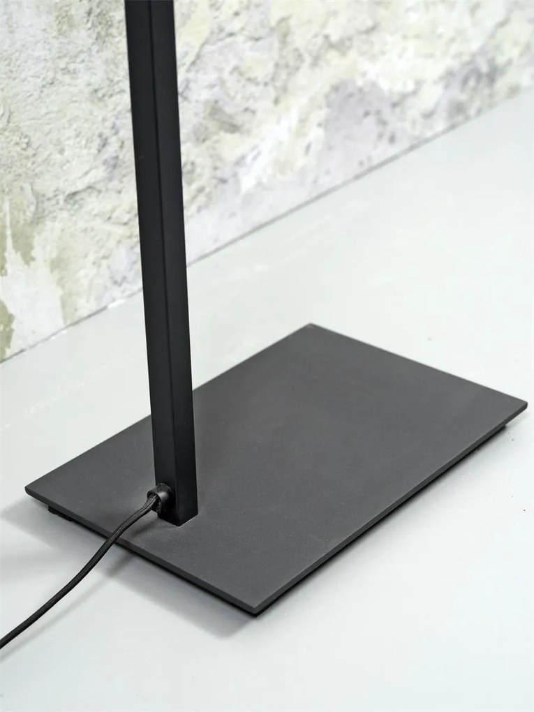 Lampadar, Lampa de podea moderna Boston negru/ in deschis