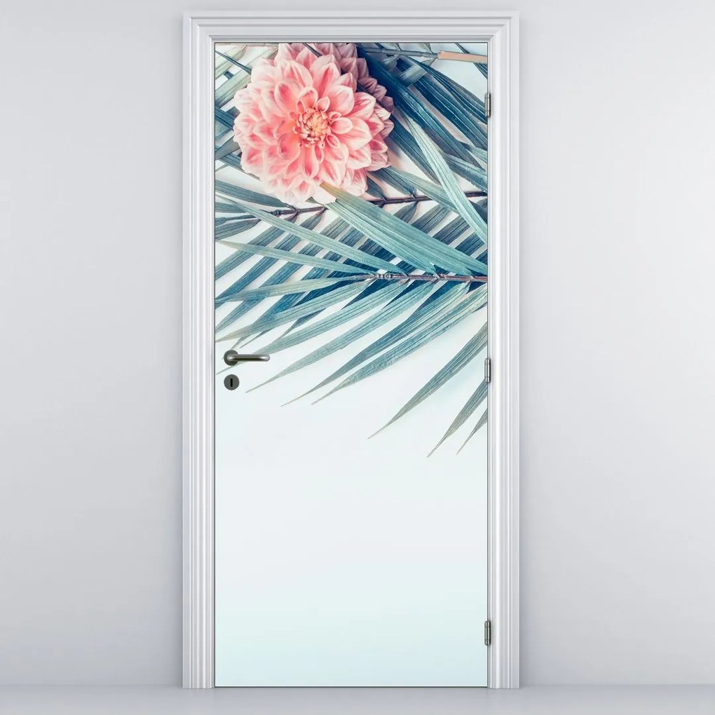 Fototapet pentru ușă - Buchet de flori (95x205cm)