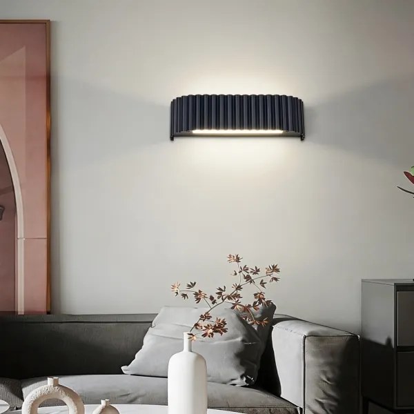 Brilagi - Aplica LED de perete FALCON MODERN LED/10W/230V 30 cm 3000/4500/6000K neagră