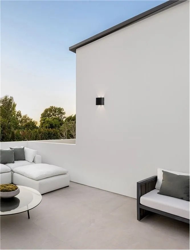 Aplica LED iluminat exterior ambiental IP54 DUOMO antracit