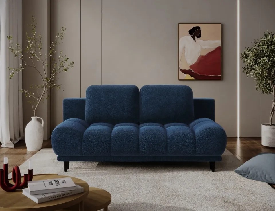 Canapea extensibilă ELTAP Guavio 210 cm | Funcție pat 140x210 | Ladă depozitare | Design modern (Culoare: Rosu / Jaffray 30)