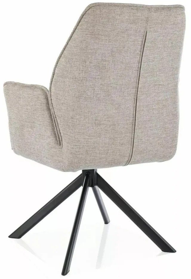 Scaun Hugo bej/negru Brego31