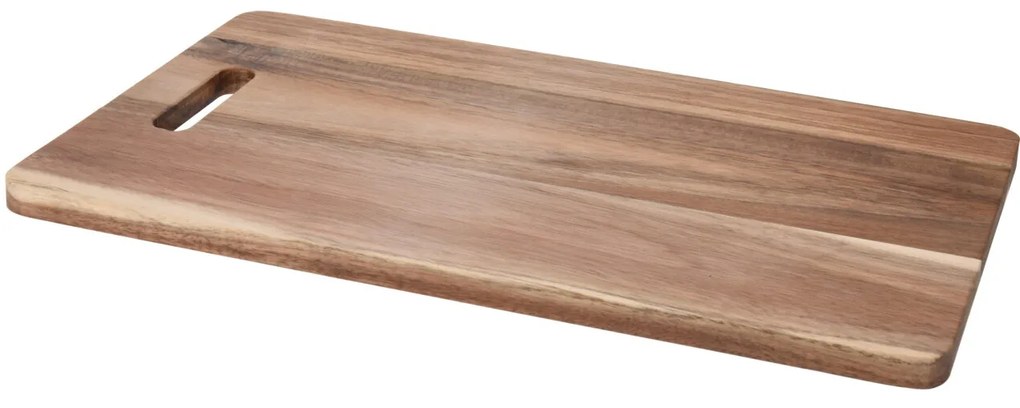 Tăviță de tăiat din lemn WOOD, 40 x 25 x 1 cm