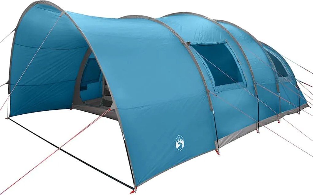 vidaXL Cort tunel pentru 8 persoane albastru 710 x 460 x 245 cm