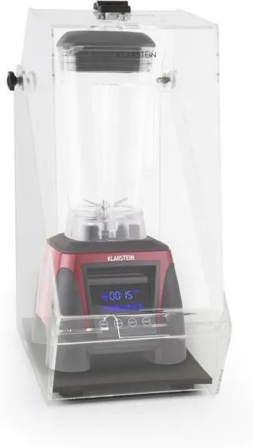 Klarstein Herakles 8G Stand Mixer rosu cu Cover 1800W 2.4 PS 2 litri, protecție 38000 U / min zgomot BPA-free