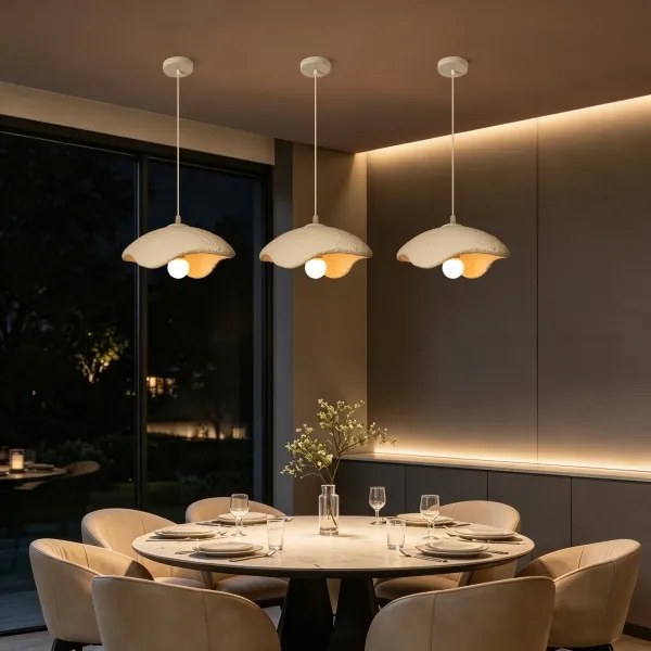 BRILAGI - Lustră pe cablu WABI SABI 1xE27/60W/230V Ø 30 cm albă