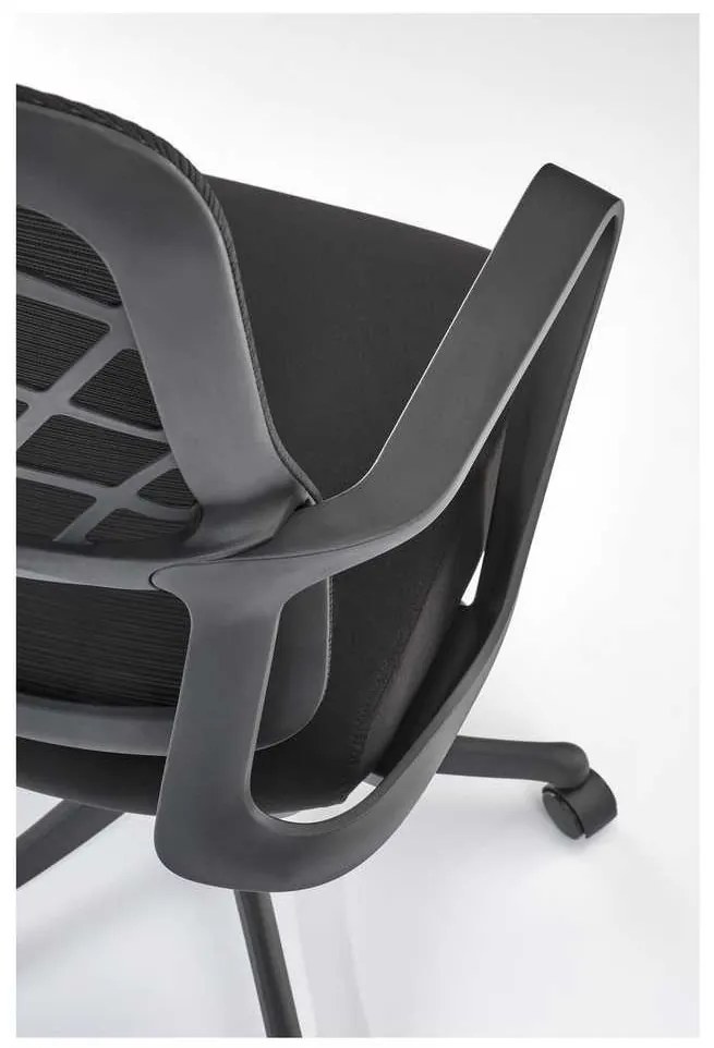 Scaun de birou Fidato, negru