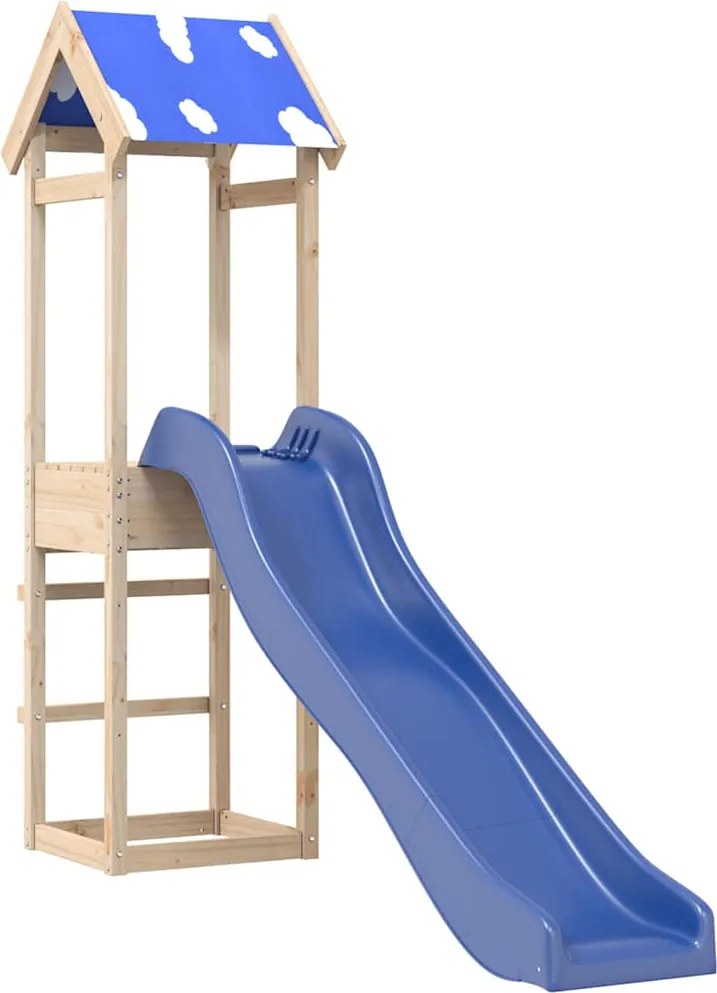 vidaXL Set de joacă pentru exterior, lemn masiv de pin